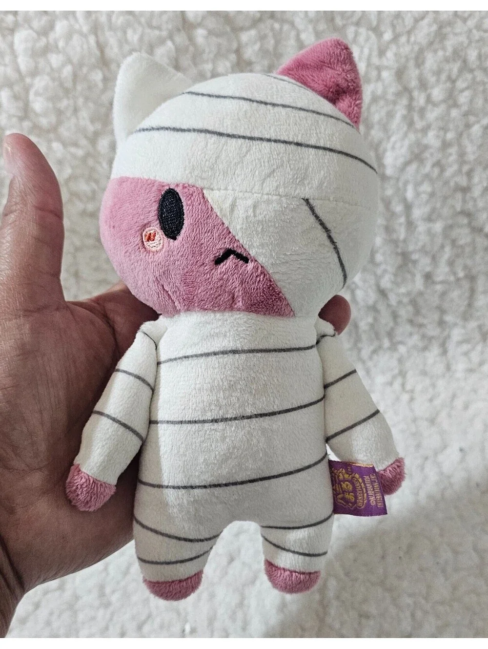 Honeymaru Kawaii Mummy Kitty Cat Plush Toy Halloween 7